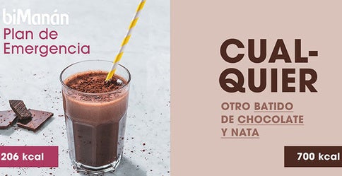 Batido chocolate Bimanan